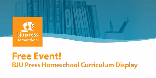 BJU Press Homeschool Curriculum Display- Knoxville, TN