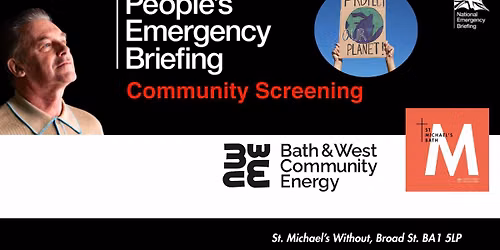 People's Emergency Briefing on Climate and Nature - film screening