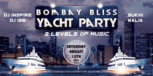 Bombay Bliss Yacht Party