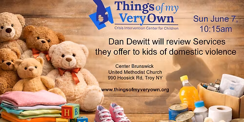 --Things of my Very Own -- Manager, Dan Dewitt to cover services offered 
