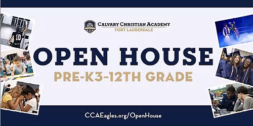 Calvary Christian Academy Open House