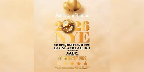 American Junkie NYE 2026