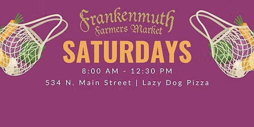 Saturday Mornings at the Market
