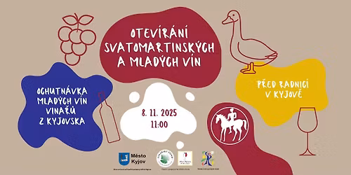 \ud83e\udebf Otev\u00edr\u00e1n\u00ed svatomartinsk\u00fdch a mlad\u00fdch v\u00edn v Kyjov\u011b \ud83c\udf77