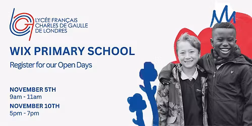 Wix Primary School Open Day 2025 - 5th November
