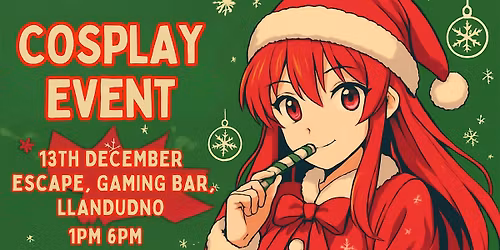 Christmas cosplay event