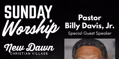 Billy Davis Jr. @ New Dawn Christian Village