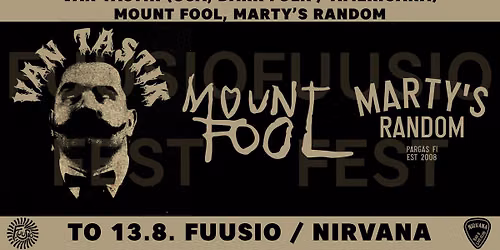 Fuusio Fest: Van Tastik (USA), Mount Fool, Marty's Random \/ FREE ENTRANCE