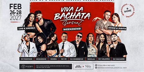 Viva La Bachata Sensual Weekender