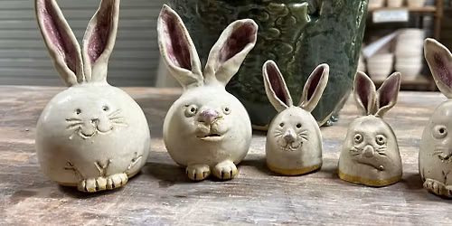 Pinch Pot Bunnies Family Class