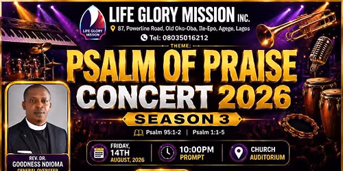 Psalm of praise concert
