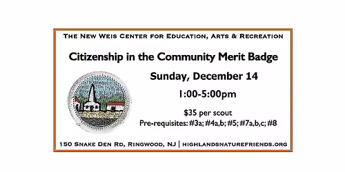 Citizenship in the Community Merit Badge