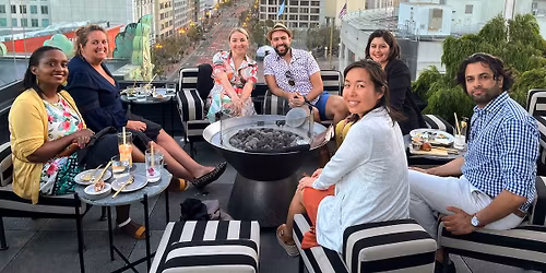 Sophisticated FULL MOON Rooftop Mixer in South Bay