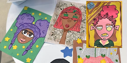 Paper Portraits at the Library