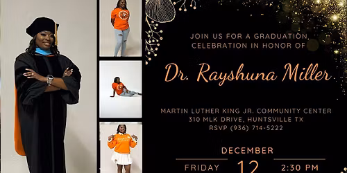 Dr. Rayshuna Miller - Lewis Graduation Celebration