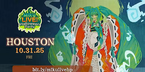 \u3010DAY SHOW\u3011\u300cMiku LIVE!\u300d \u2014   Halloween Party \u2014 JLCC Fall 2025