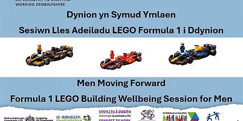 Dynion yn Symud Ymlaen - Lego Formula 1\/Men Moving Forward - Lego Formula 1