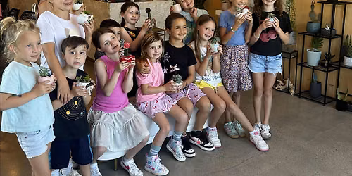 Succulent Planting Class for Kids