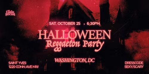 Halloween Reggaeton Party Washington, DC