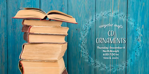 Upcycled Craft: CD Ornaments