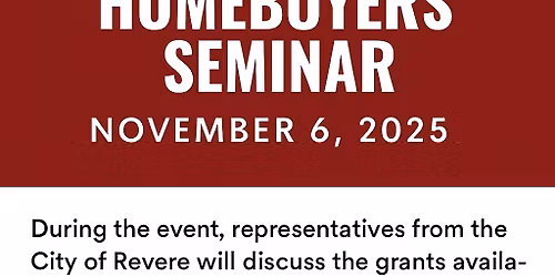 First time home buyer Seminar.