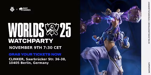 WORLDS 2025 OFFICIAL WATCH PARTY - GRAND FINALS