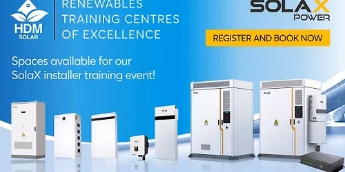 SolaX Technical and Product Training -Port Talbot