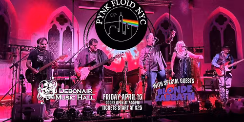 Pynk Floid NYC and Blonde Sabbath at Debonair Music Hall!!!