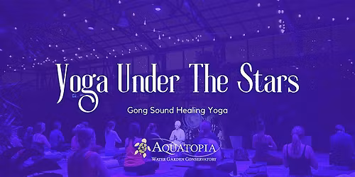Yoga Under the Stars - Gong Sound Healing Yoga