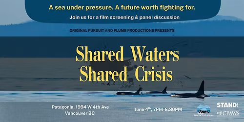 Shared Waters Shared Crisis: Film screening and panel discussion
