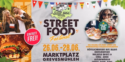 Street Food Festival Grevesm\u00fchlen 2026 \u2600\ufe0f Eintritt Frei