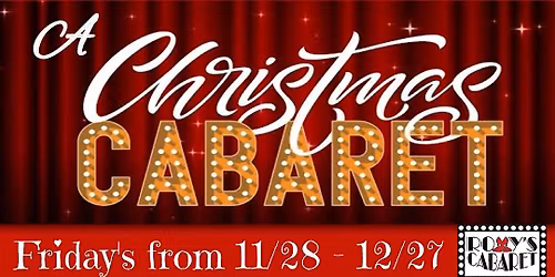 A Christmas Cabaret Drag Show