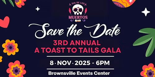 3rd Annual A Toast to Tails Gala 2025 benefitting BARCC