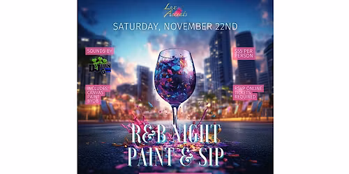 R&B Night Paint & Sip
