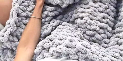 Chunky yarn Blanket Class