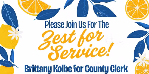 Zest For Service Fundraiser \ud83c\udf4b