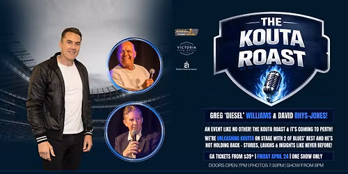 The Kouta Roast ft Disel & Rhys-Jones LIVE at Victoria Park Hotel!