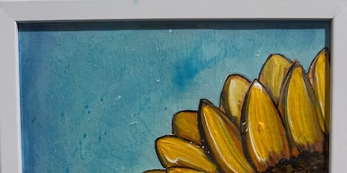 Acrylic Sunflower Workshop