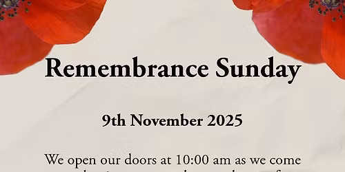 Remembrance Sunday 