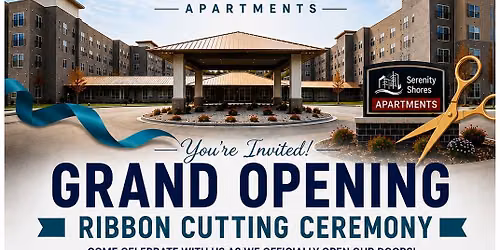 Serenity Shores Apartments Grand Opening\/Ribbon Cutting 