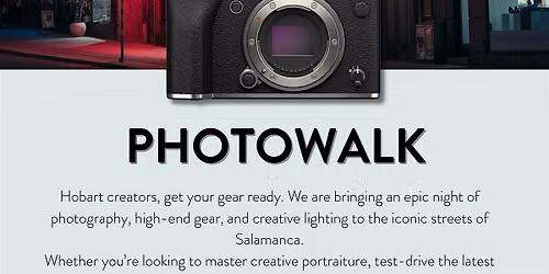 Capture the Night: Fujifilm & Camera House Photowalk & Lighting Workshop