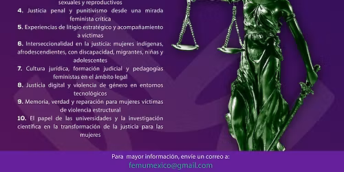 Seminario Nacional Anual: \u00bfJusticia para mujeres? Desaf\u00edos y avances para el acceso a la justicia