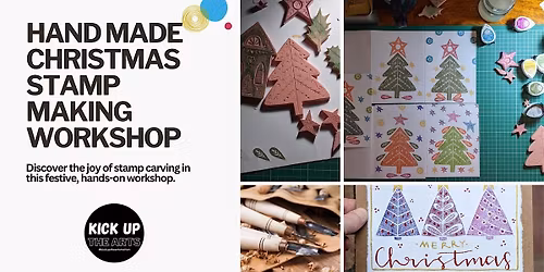 Handmade Christmas Stamp Carving Workshop