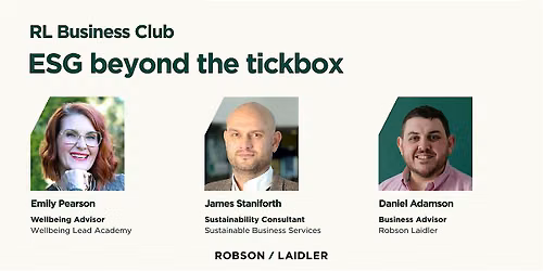 RL Business Club: ESG beyond the tickbox