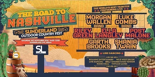 Road to Nashville Indoor Rodeo Show | Sunderland Live Arena