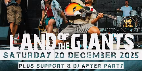 Land of the Giants + Revelation Roots + DJ @ The Watering Hole, Perranporth