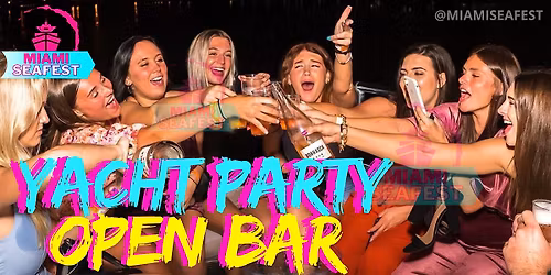 MIAMI BEACH PARTY YACHT - YACHT PARTY