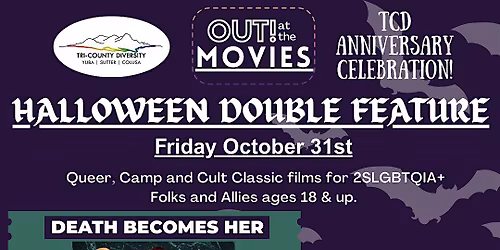 OUT! at the Movies Halloween Double Feature