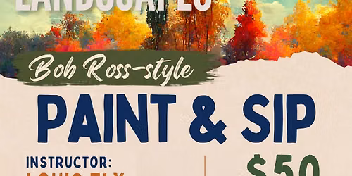 Fall Landscape Paint & Sip