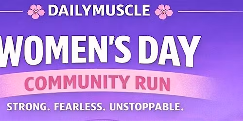 Women's Day Community Walk\/Run!